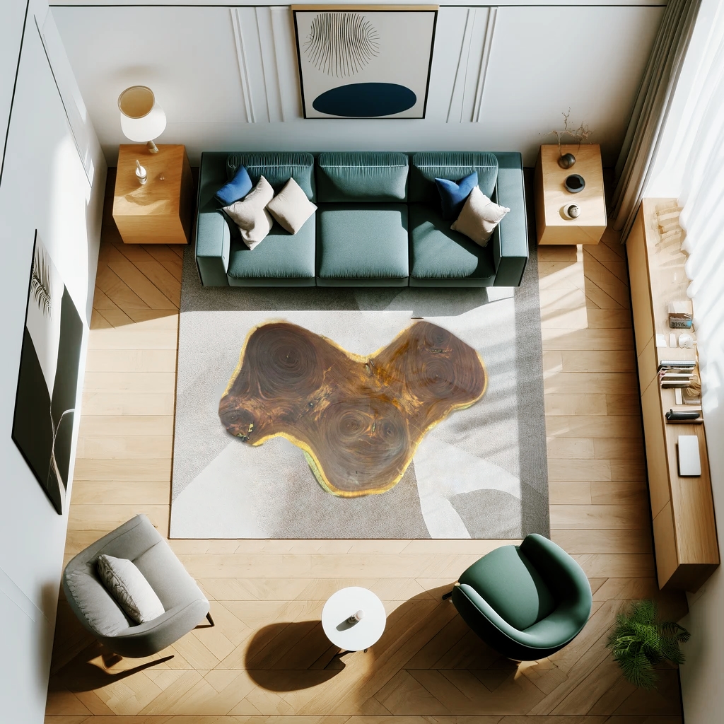 Baumscheibe (Mahagoni, 160-180cm) – Bild 3