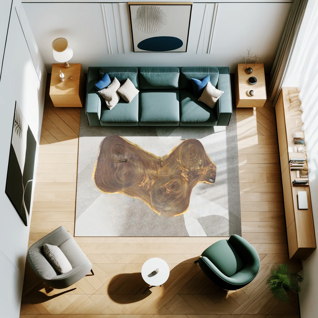 Baumscheibe (Mahagoni, 160-180cm) – Bild 3