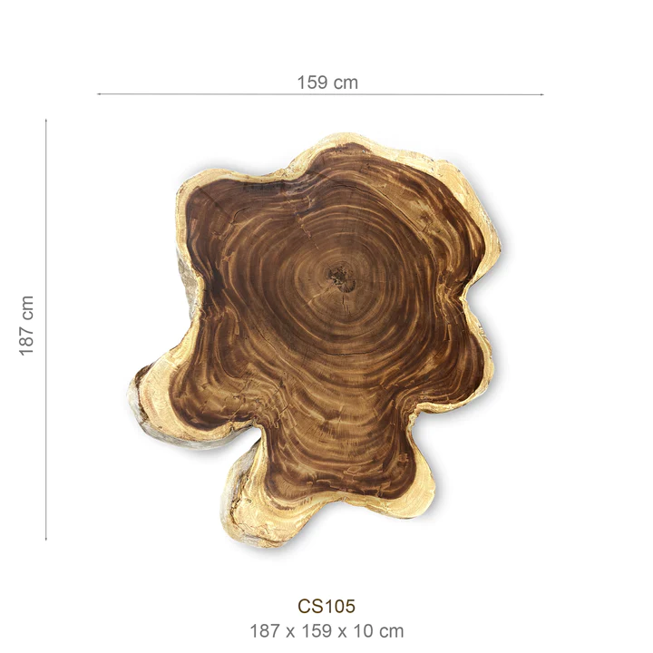 Baumscheibe (Suar,160cm) – Bild 2
