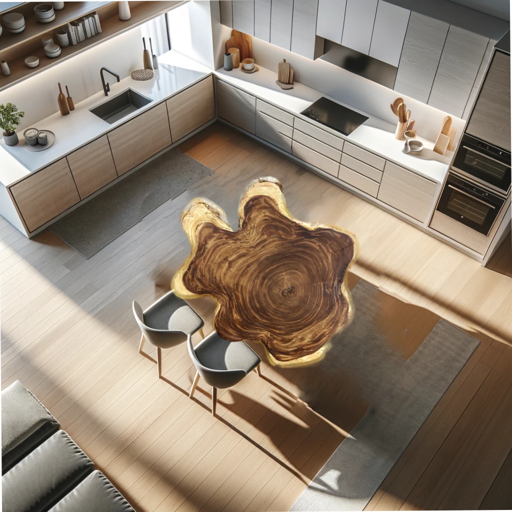 Baumscheibe (Suar,160cm) – Bild 4