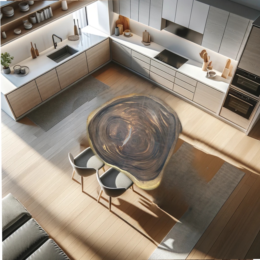 Baumscheibe (Suar,120cm) – Bild 4