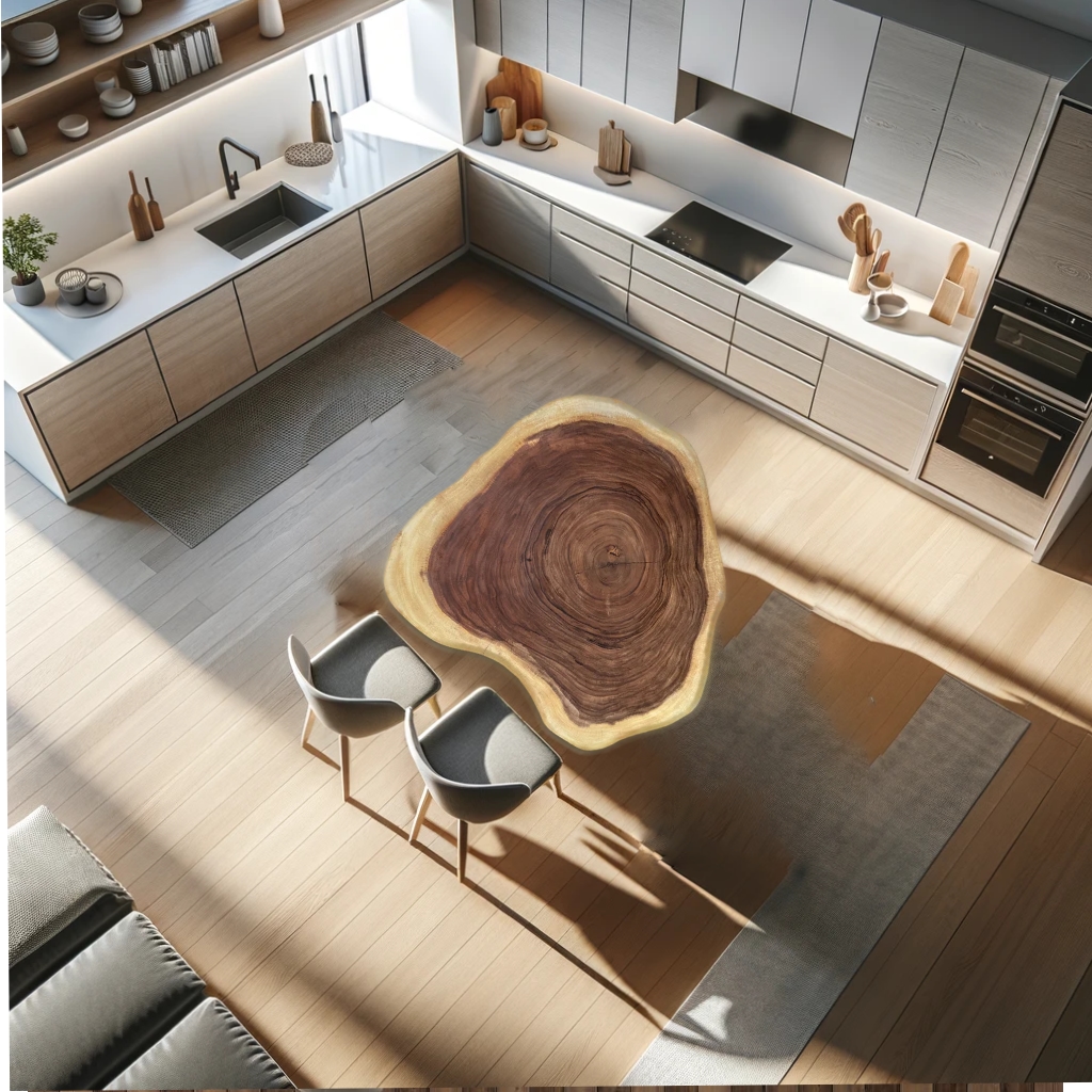 Baumscheibe (Suar,120cm) – Bild 4