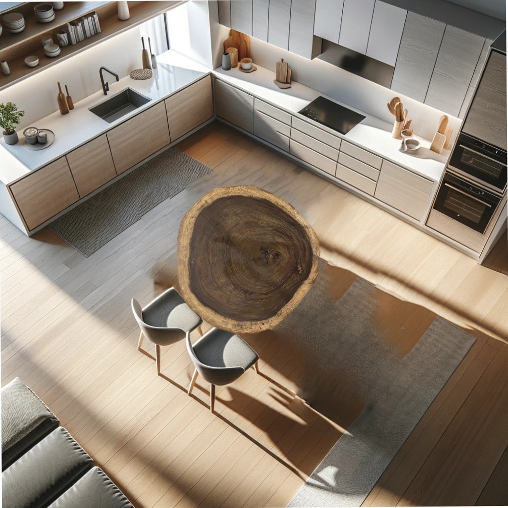 Baumscheibe (Suar,90cm) – Bild 4