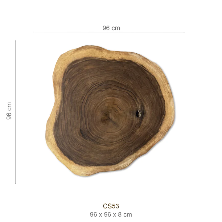 Baumscheibe (Suar,90cm) – Bild 2