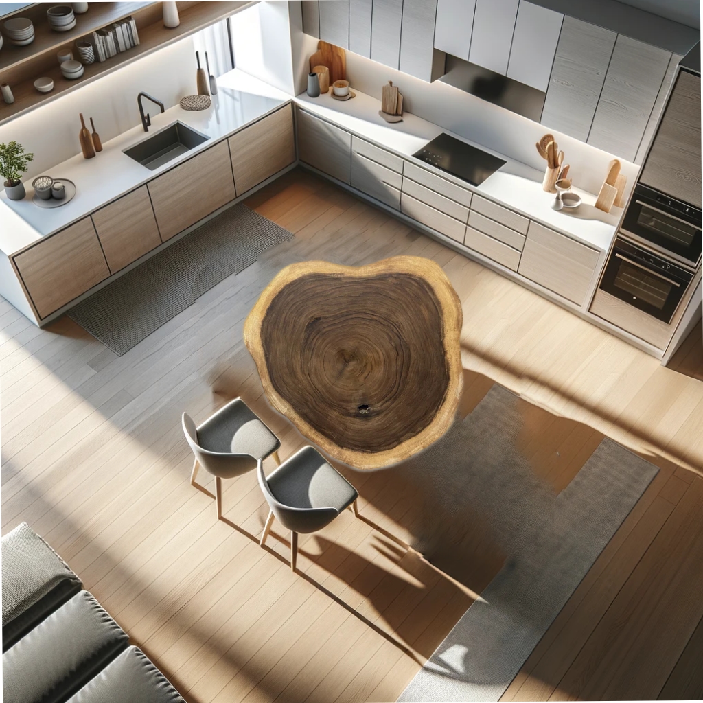 Baumscheibe (Suar,90cm) – Bild 4