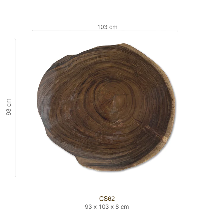 Baumscheibe (Suar,100cm) – Bild 2