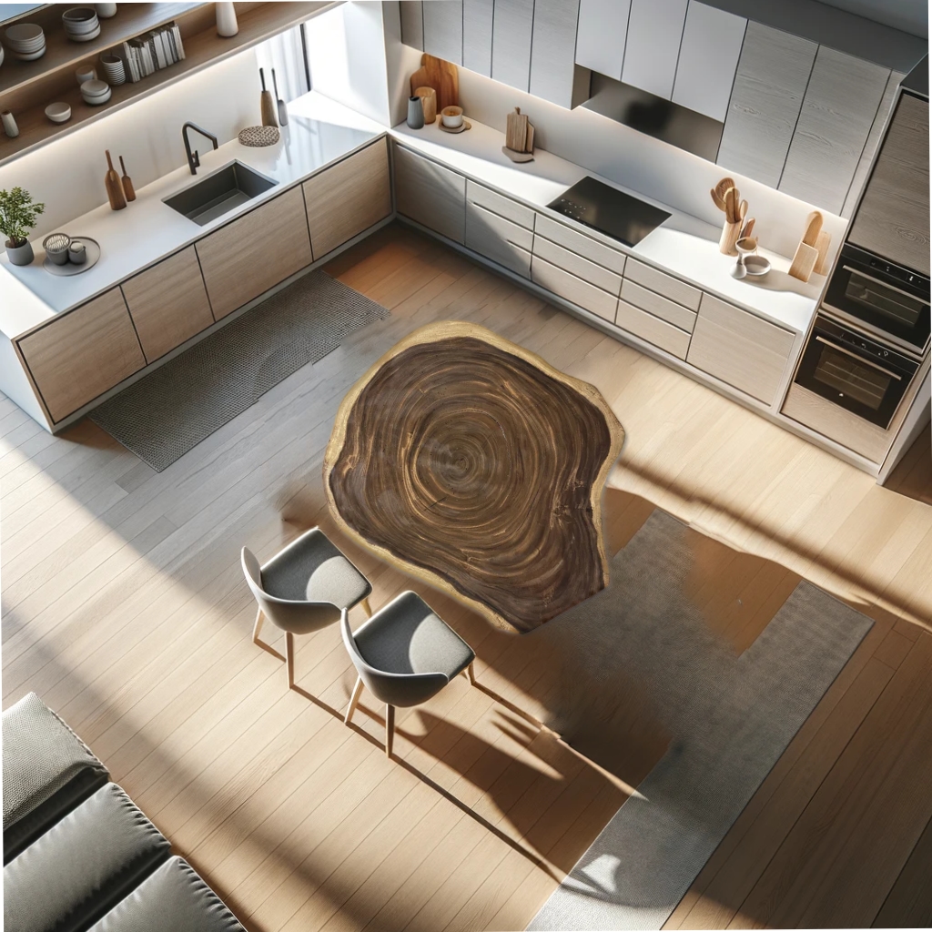 Baumscheibe (Suar,100cm) – Bild 4