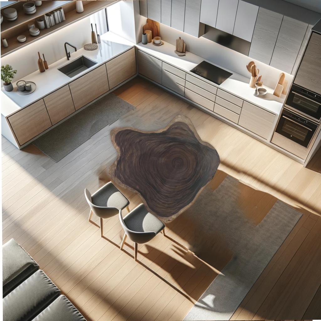 Baumscheibe (Suar,120cm) – Bild 4