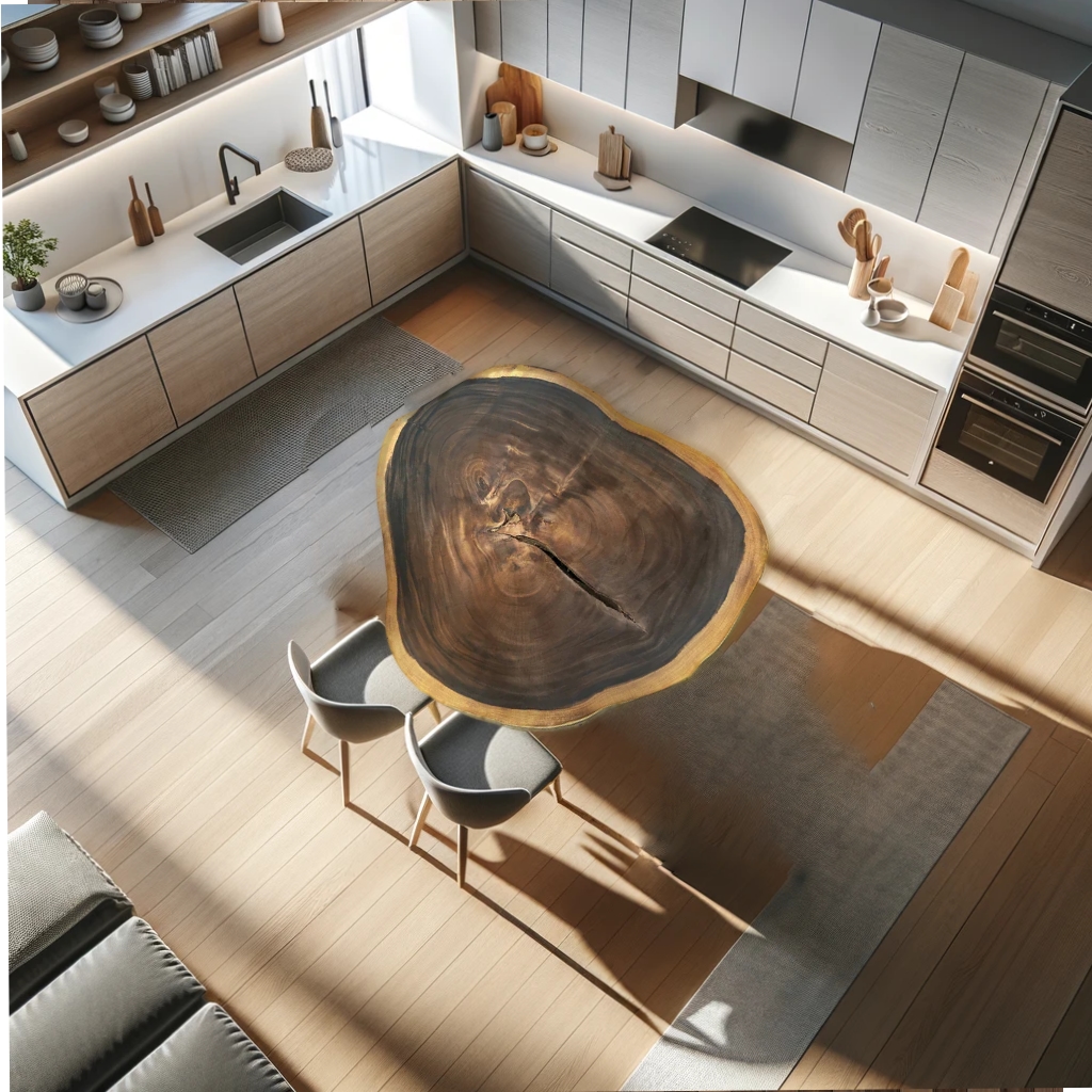 Baumscheibe (Suar,120cm) – Bild 4