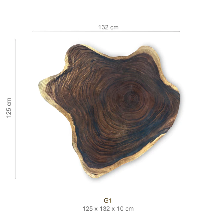Baumscheibe (Suar,120cm) – Bild 2