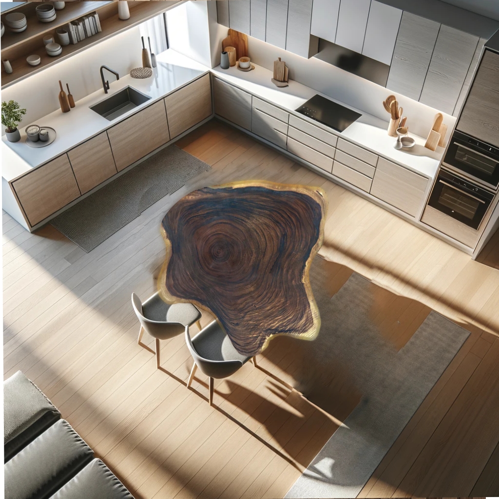 Baumscheibe (Suar,120cm) – Bild 4