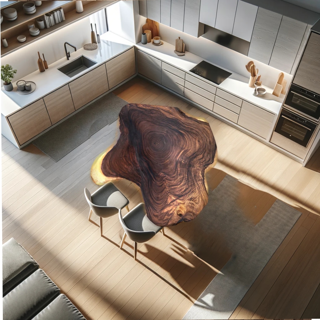 Baumscheibe (Suar,120cm) – Bild 4