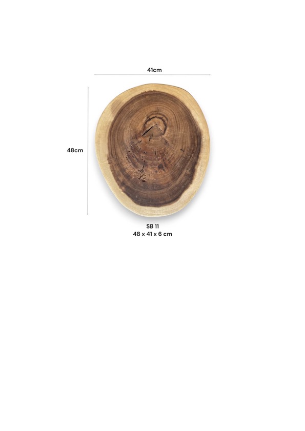 Baumscheibe (Suar, 50cm) – Bild 2