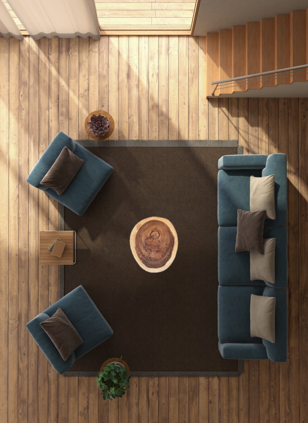 Baumscheibe (Suar, 50cm) – Bild 3