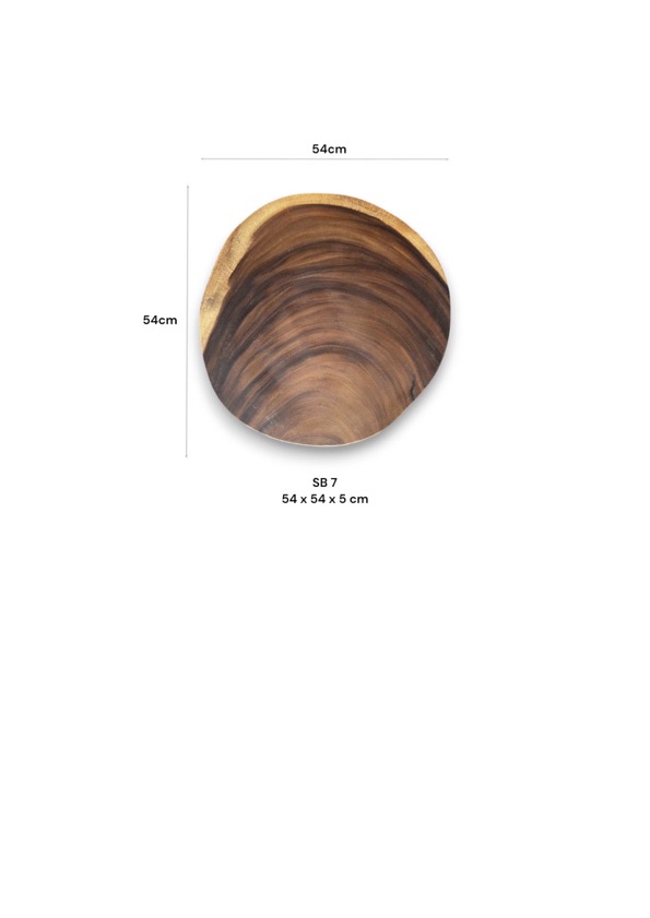 Baumscheibe (Suar, 50cm) – Bild 2