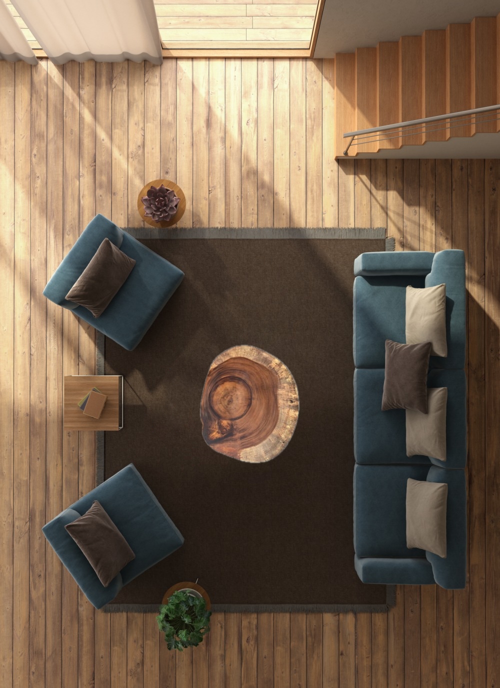 Baumscheibe (Suar, 60cm) – Bild 3