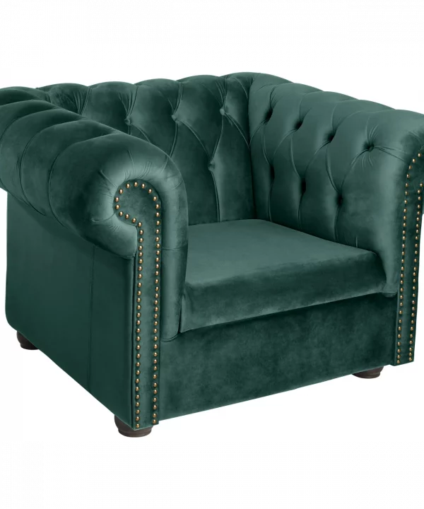Sessel Chesterfield (Samtstoff)