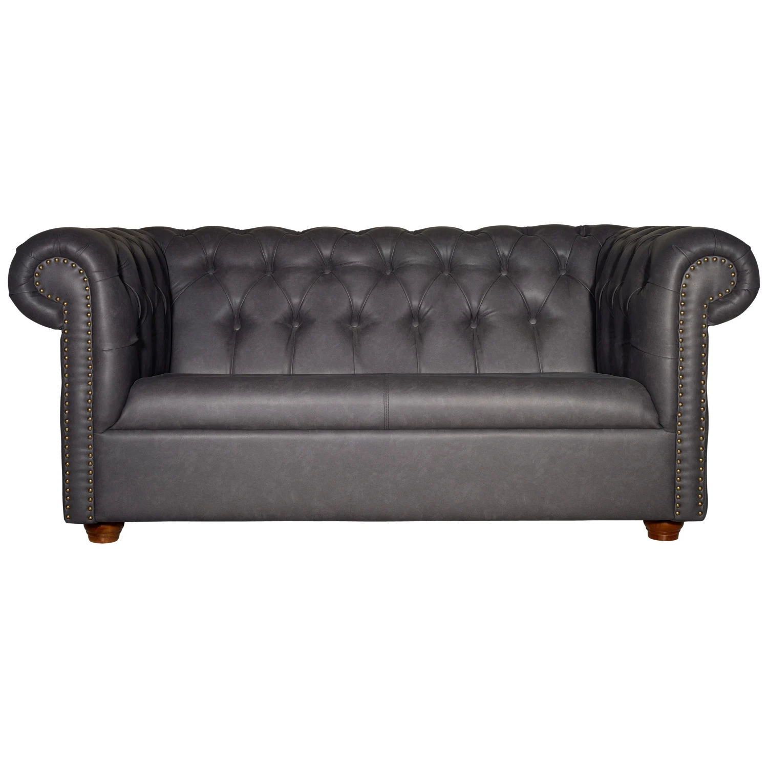 2er Sofa Chesterfield (Kunstleder)